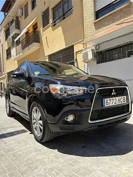 Usado Mitsubishi ASX 150 CV (110 kW) 2012 Negro SUV