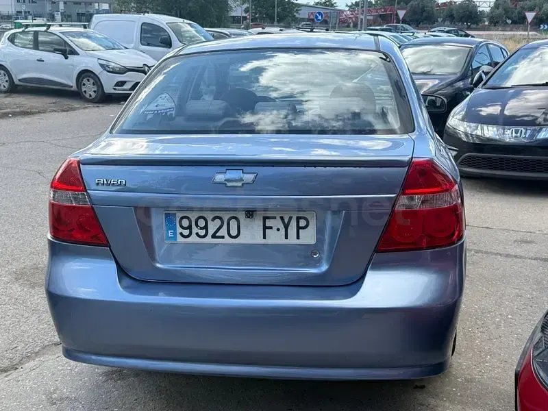 Usado Chevrolet Aveo LT 94 CV (69 kW) 2007 Azul Berlina