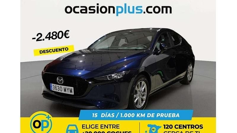 Usado Mazda 3 Prime-Line 140 CV (102 kW) 2025 Azul Utilitario
