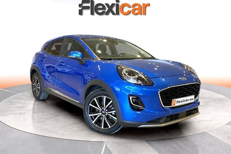 Azul Usado 2023 Ford Puma Titanium SUV | 19.490 € (Precio justo) - Imagen 1/4