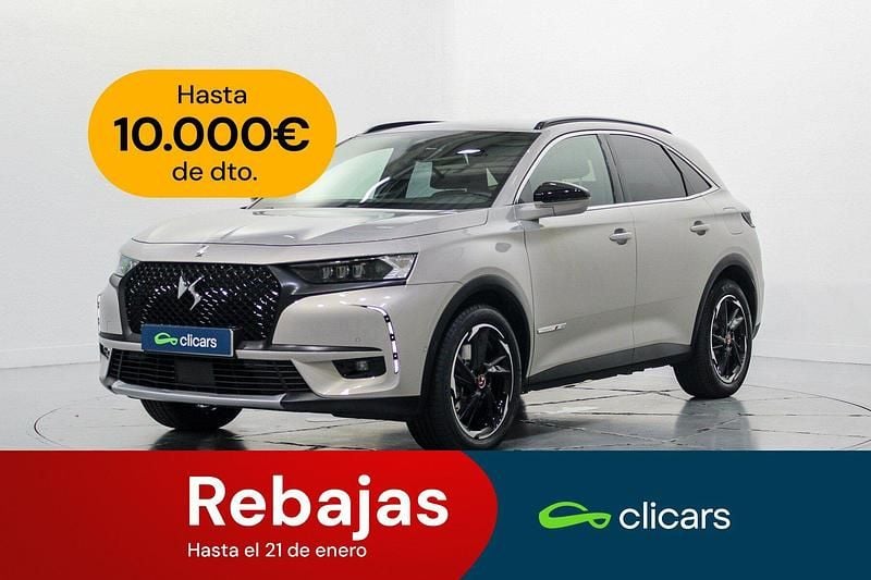 Gris / plata Usado 2021 DS Automobiles DS7 Crossback Performance SUV | 22.490 € (Buen precio) - Imagen 1/4