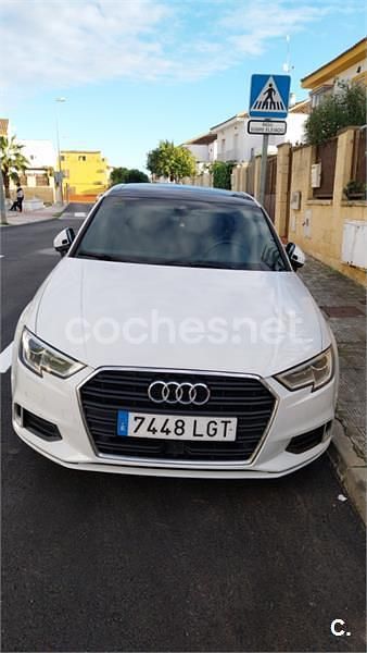 Usado Audi A3 Sport 150 CV (110 kW) 2018 Blanco Berlina