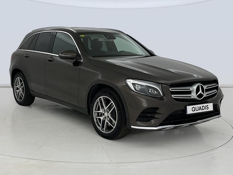 Usado Mercedes GLC250 AMG line 204 CV (150 kW) 2016 Marrón SUV