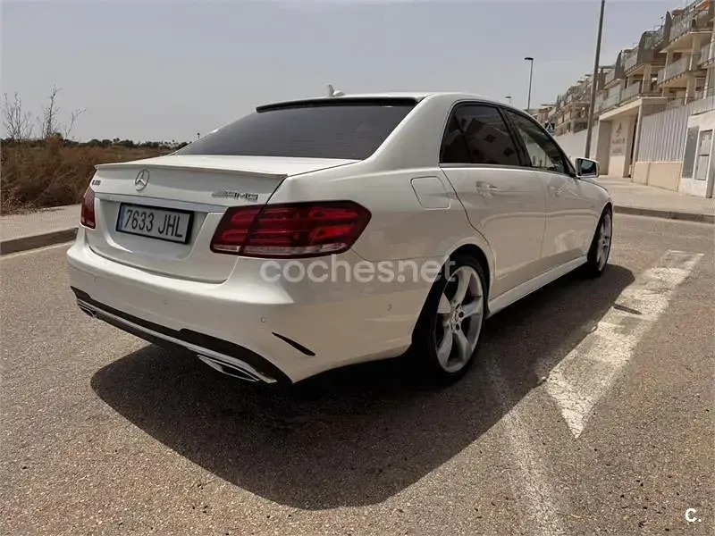 Usado Mercedes E350 Avantgarde 252 CV (185 kW) 2014 Blanco Berlina