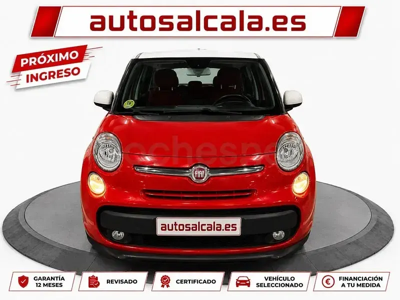 Usado Fiat 500L 85 CV (62 kW) 2012 Rojo Monovolumen