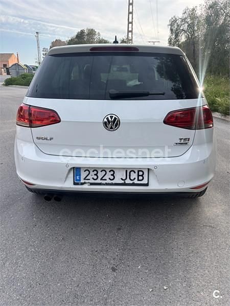 Usado VW Golf VII Advance 125 CV (91 kW) 2015 Blanco Berlina