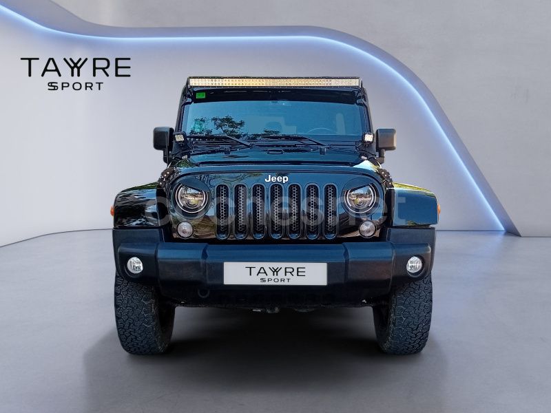 Usado Jeep Wrangler Unlimited Sahara 284 CV (208 kW) 2018 Negro SUV