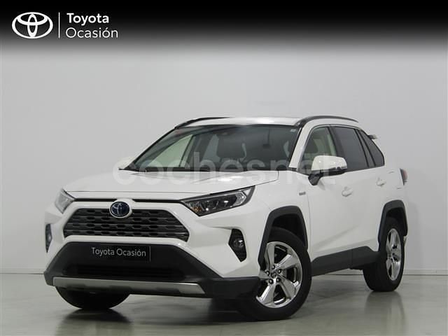 Blanco Usado 2019 Toyota RAV4 Hybrid Advance SUV | 28.180 € (Un poco caro) - Imagen 1/4