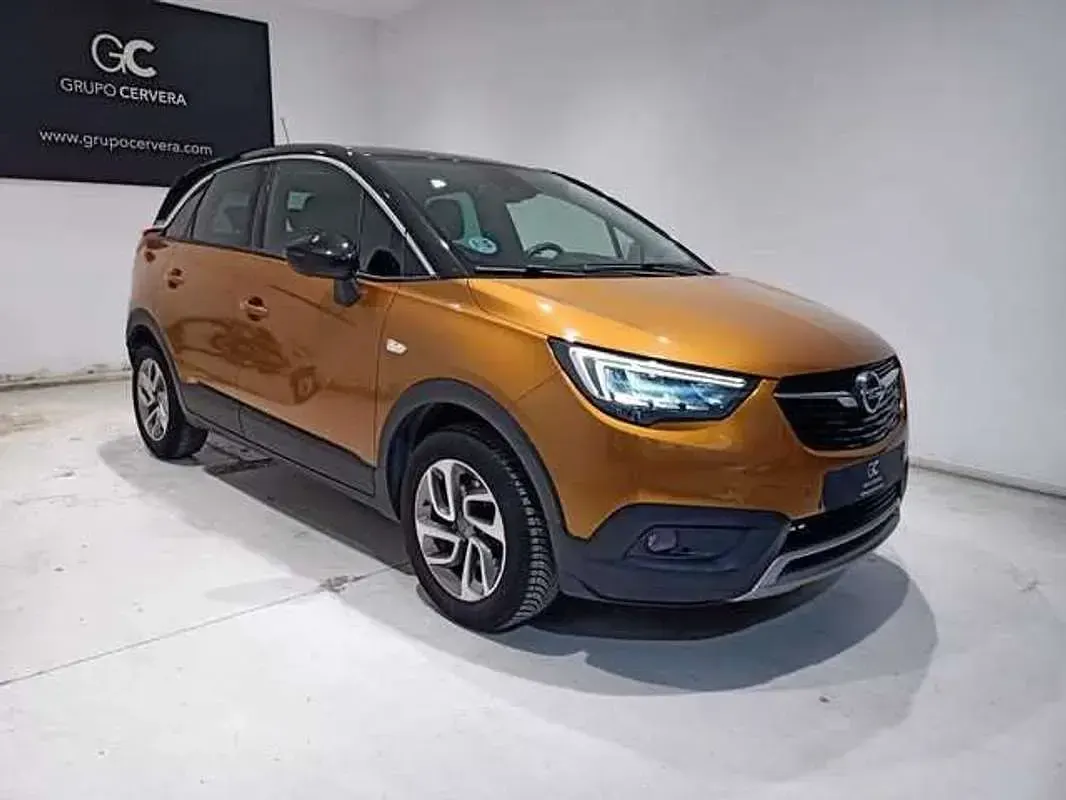 Usado Opel Crossland X Excellence 131 CV (96 kW) 2018 Naranja SUV