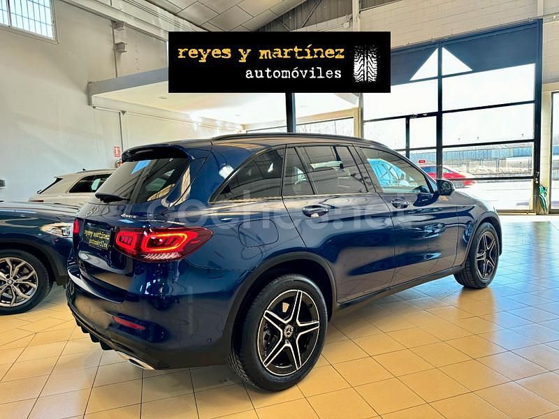 Usado Mercedes GLC200 163 CV (119 kW) 2020 Azul SUV
