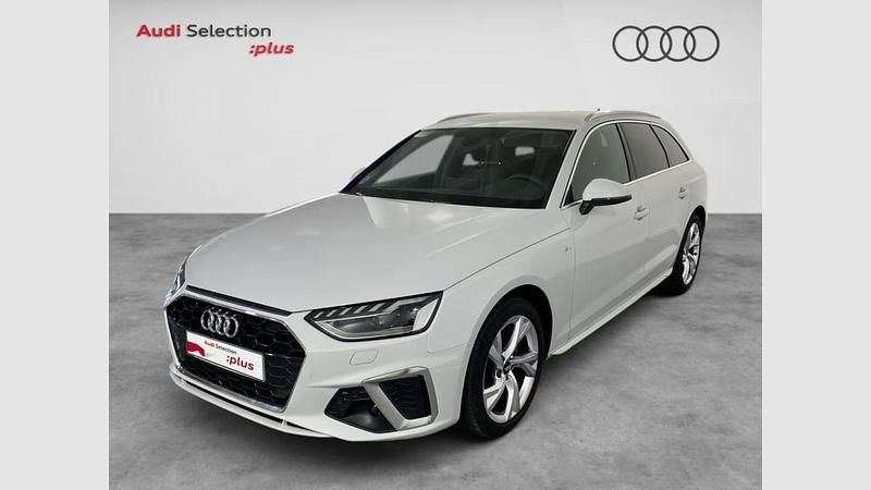 Usado Audi A4 S-Line 163 CV (119 kW) 2023 Blanco glaciar (metalizado) Familiar