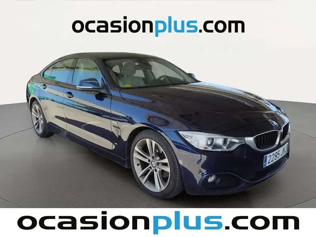 Usado BMW 420 Gran Coupé 190 CV (139 kW) 2015 Azul Coupe