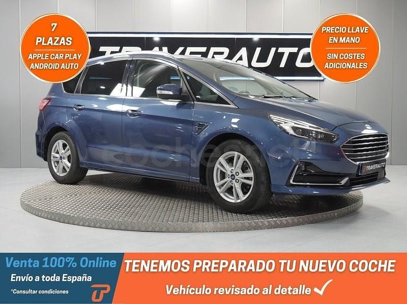 Usado Ford S-MAX Titanium 190 CV (139 kW) 2022 Azul Monovolumen