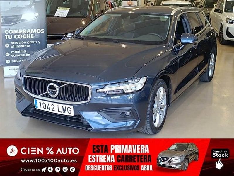 Usado Volvo V60 Momentum 197 CV (144 kW) 2021 Azul Familiar