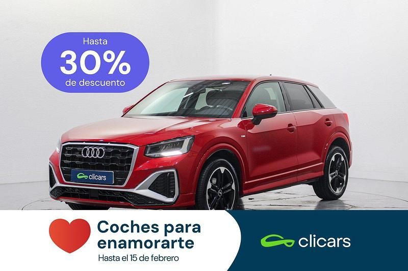Rojo Usado 2022 Audi Q2 S-Line SUV | 22.490 € (Precio justo) - Imagen 1/4