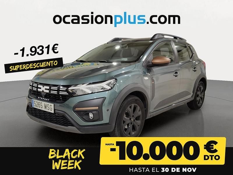 Verde Usado 2024 Dacia Sandero Extreme Berlina | 17.290 € (Precio justo) - Imagen 1/4