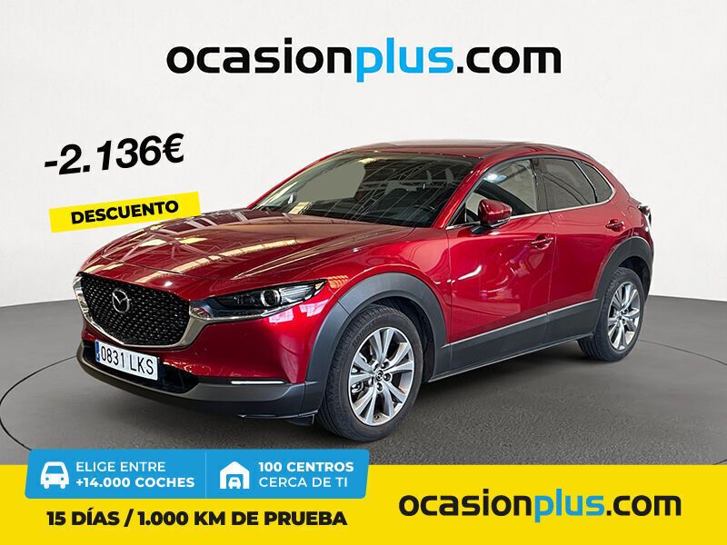 Rojo Usado 2020 Mazda CX-30 SUV | 23.500 € (Precio justo) - Imagen 1/4