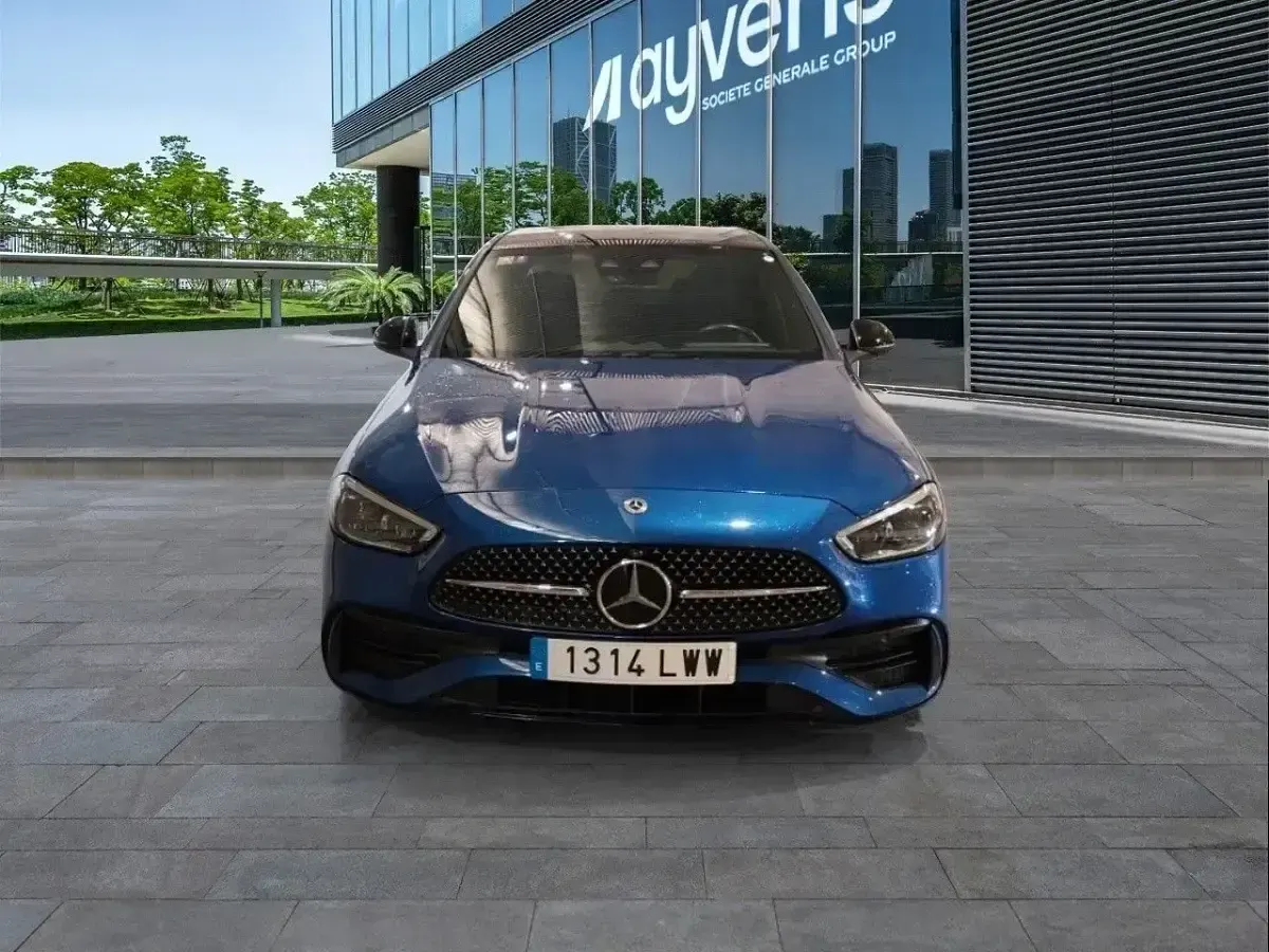 Usado Mercedes C220 200 CV (147 kW) 2022 Azul Berlina