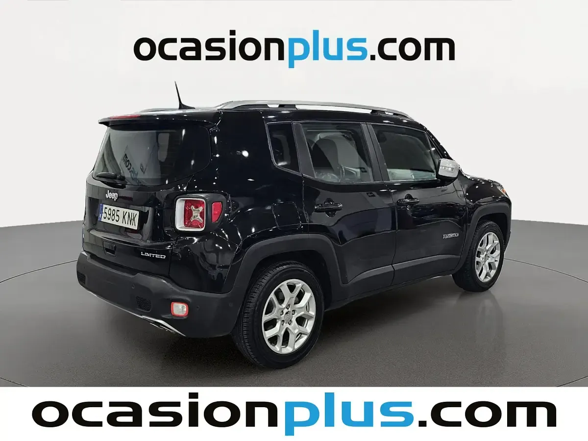Usado Jeep Renegade Limited 120 CV (88 kW) 2018 Negro SUV