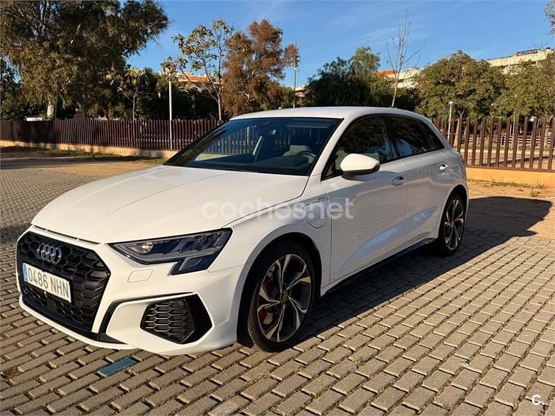 Blanco Usado 2022 Audi A3 S-Line Berlina | 28.500 € (Precio justo) - Imagen 1/4