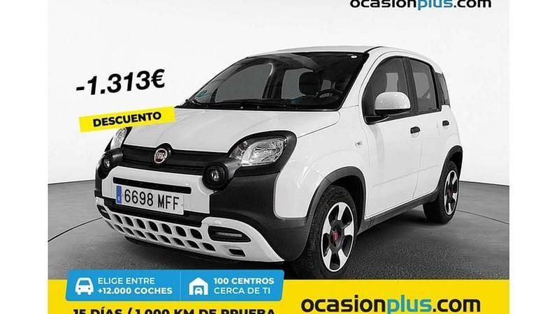 Blanco Usado 2023 Fiat Panda Utilitario | 10.264 € (Buen precio) - Imagen 1/4