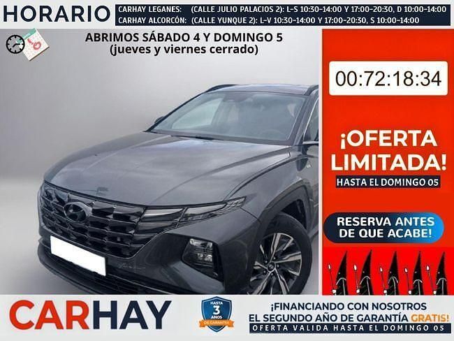 Usado Hyundai Tucson 136 CV (100 kW) 2022 Gris SUV