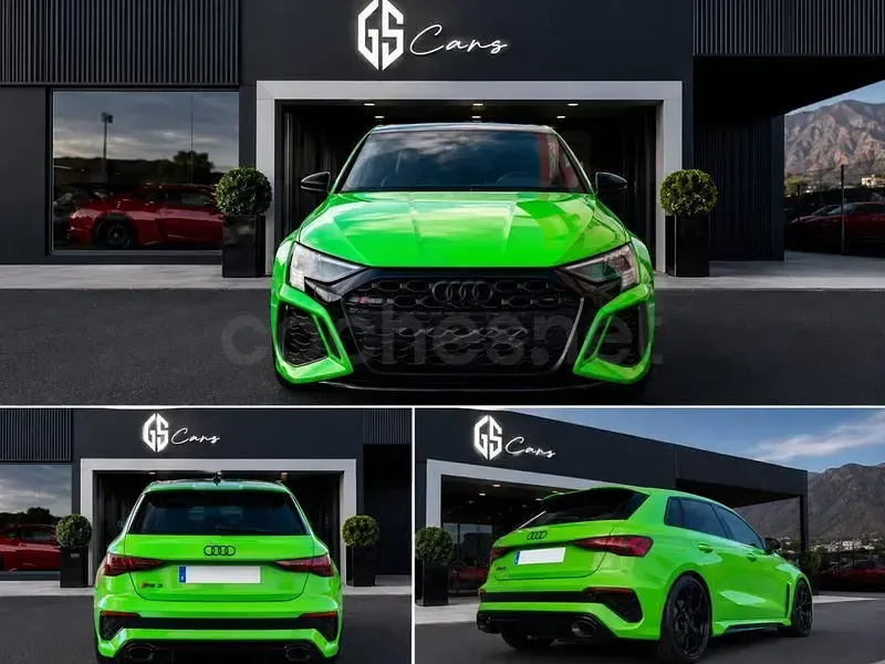 Usado Audi RS3 400 CV (294 kW) 2022 Verde Berlina