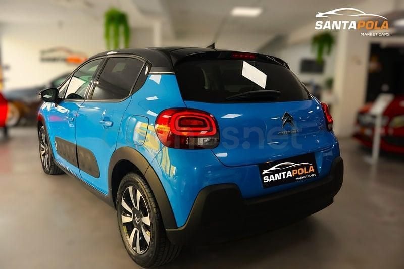 Usado Citroën C3 Shine 99 CV (72 kW) 2019 Azul Utilitario