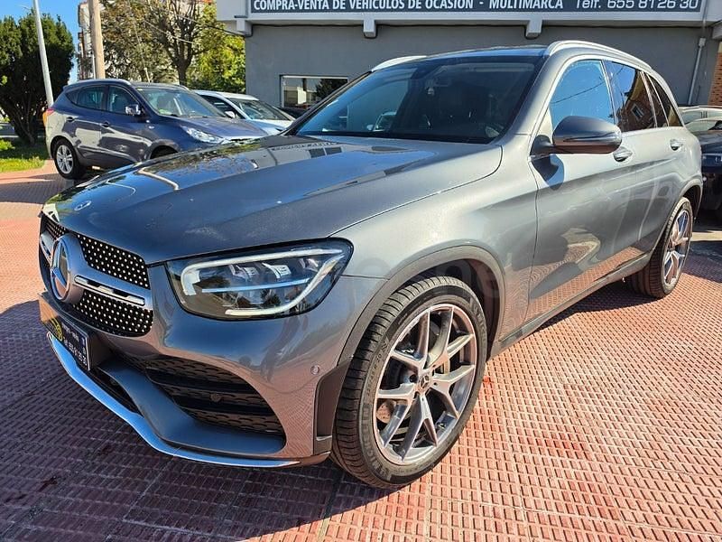 Usado Mercedes GLC220 194 CV (142 kW) 2021 Gris / plata SUV