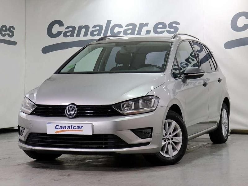 Plateado Usado 2014 VW Golf Sportsvan Business Monovolumen | 7291 € (Buen precio) - Imagen 1/4