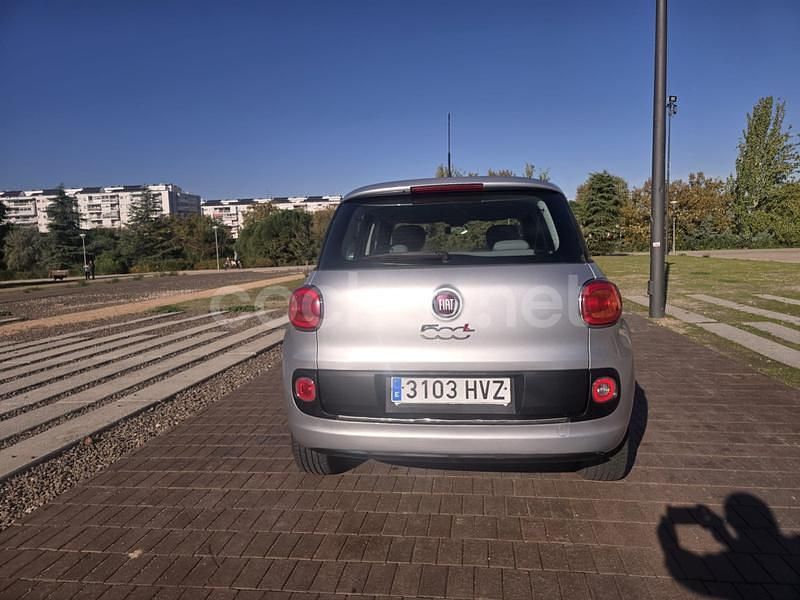 Usado Fiat 500L Lounge 85 CV (62 kW) 2014 Gris / plata Monovolumen