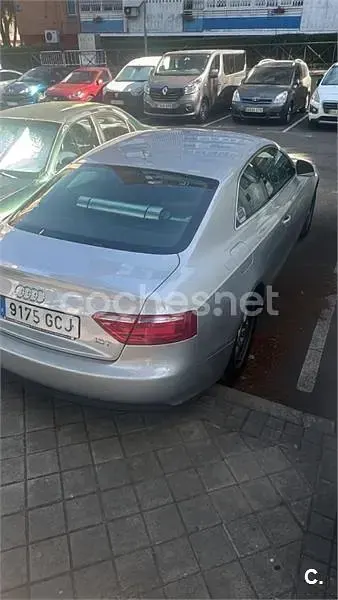 Usado Audi A5 170 CV (125 kW) 2008 Gris / plata Coupe