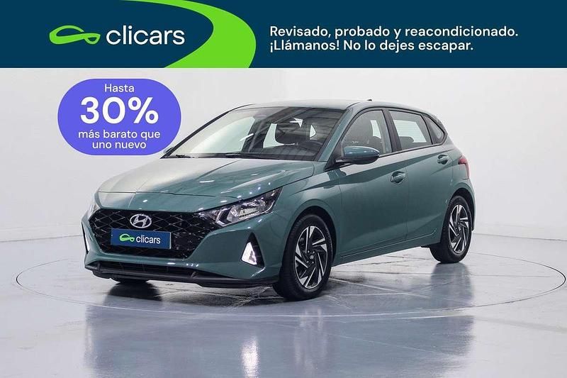 Usado Hyundai i20 101 HP (74 kW) 2023 Azul Citadino