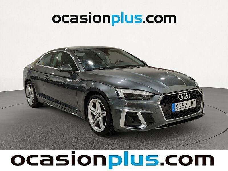 Usado Audi A5 S-Line 163 CV (119 kW) 2021 Gris Coupe