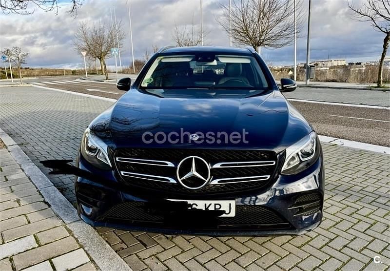 Azul Usado 2018 Mercedes GLC220 SUV | 23.900 € (Precio justo) - Imagen 1/4
