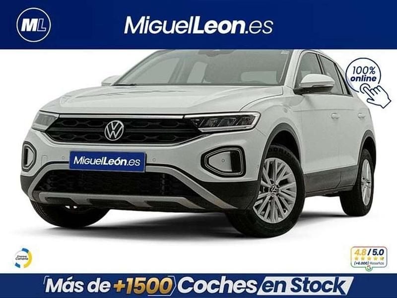 Usado VW T-Roc 110 CV (80 kW) 2023 Blanco SUV