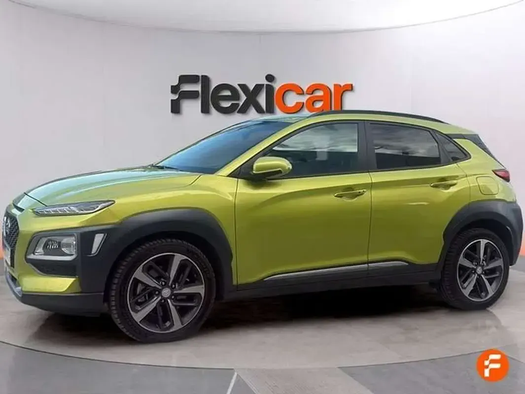 Usado Hyundai Kona Style 177 CV (130 kW) 2019 Verde SUV