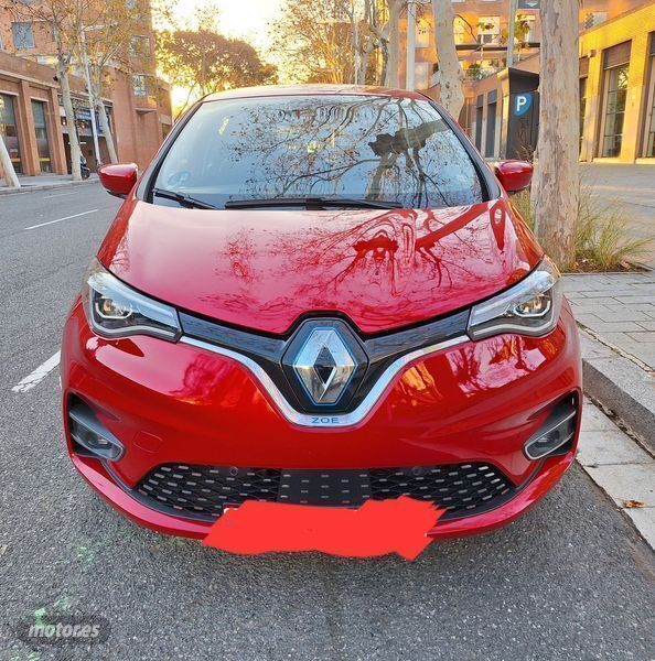 Begagnad Renault Zoe Edition One 50 kW (68 HK) 2020 Röd Halvkombi