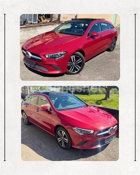 Granate Usado 2019 Mercedes CLA250 Shooting Brake Familiar | 31.500 € - Imagen 1/4