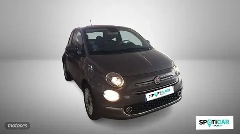 Usado Fiat 500C Dolcevita 70 CV (51 kW) 2021 Gris Descapotable