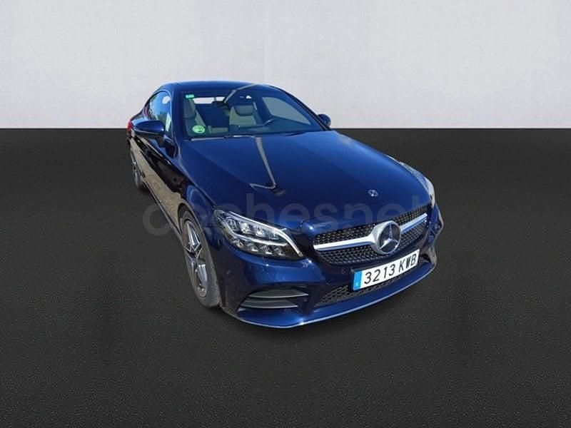 Usado Mercedes C300 258 CV (189 kW) 2019 Azul Coupe