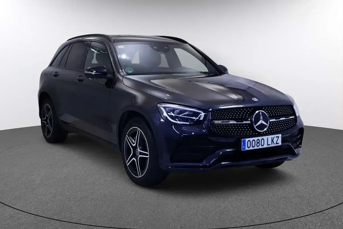 Usado Mercedes GLC200 163 CV (119 kW) 2021 Negro SUV