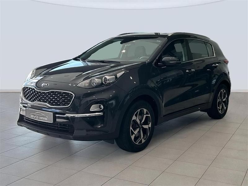 Usado Kia Sportage 131 CV (96 kW) 2020 Verde mtl SUV