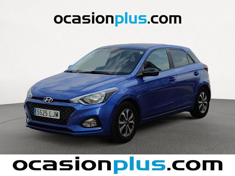 Azul Usado 2020 Hyundai i20 Utilitario | 13.228 € (Buen precio) - Imagen 1/4
