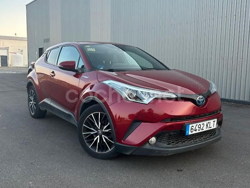 Granate Usado 2018 Toyota C-HR Advance SUV | 15.999 € (Precio justo) - Imagen 1/4
