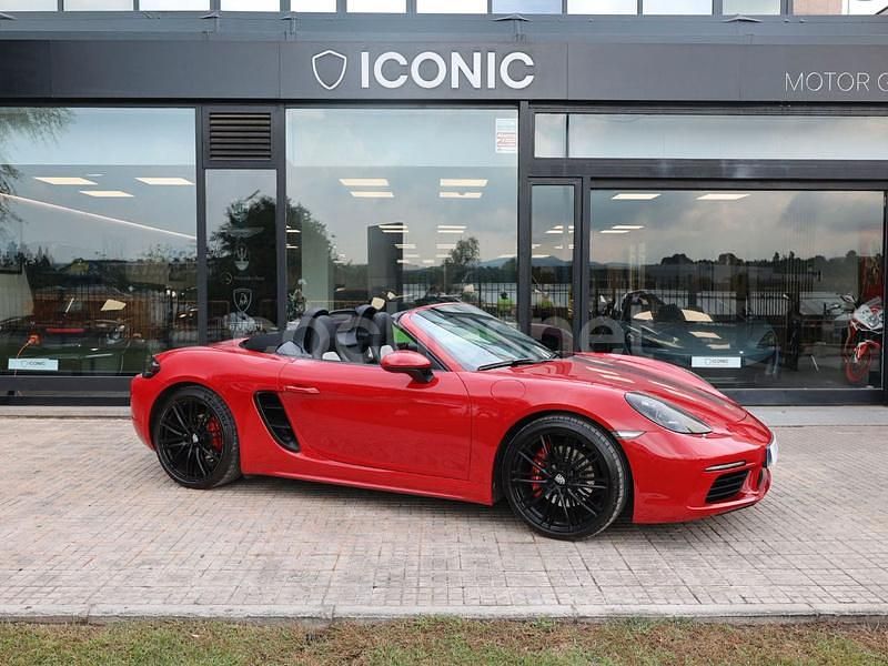 Rojo Usado 2023 Porsche 718 Boxster S Descapotable | 82.900 € - Imagen 1/4