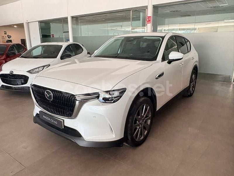 Blanco Usado 2022 Mazda CX-60 Exclusive-Line SUV | 42.500 € (Precio justo) - Imagen 1/4