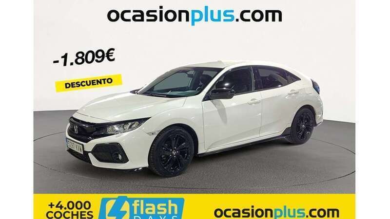 Blanco Usado 2019 Honda Civic Dynamic Utilitario | 18.091 € (Precio justo) - Imagen 1/4