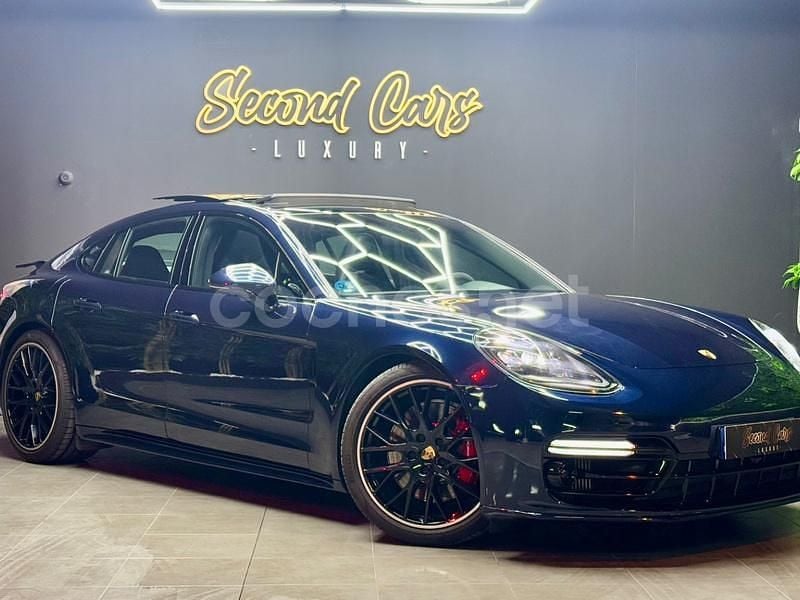 Azul Usado 2017 Porsche Panamera 4 Executive Berlina | 61.490 € (Precio justo) - Imagen 1/4
