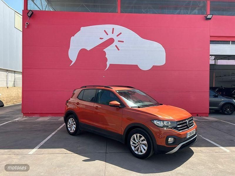 Usado VW T-Cross Advance 110 CV (80 kW) 2022 Naranja SUV
